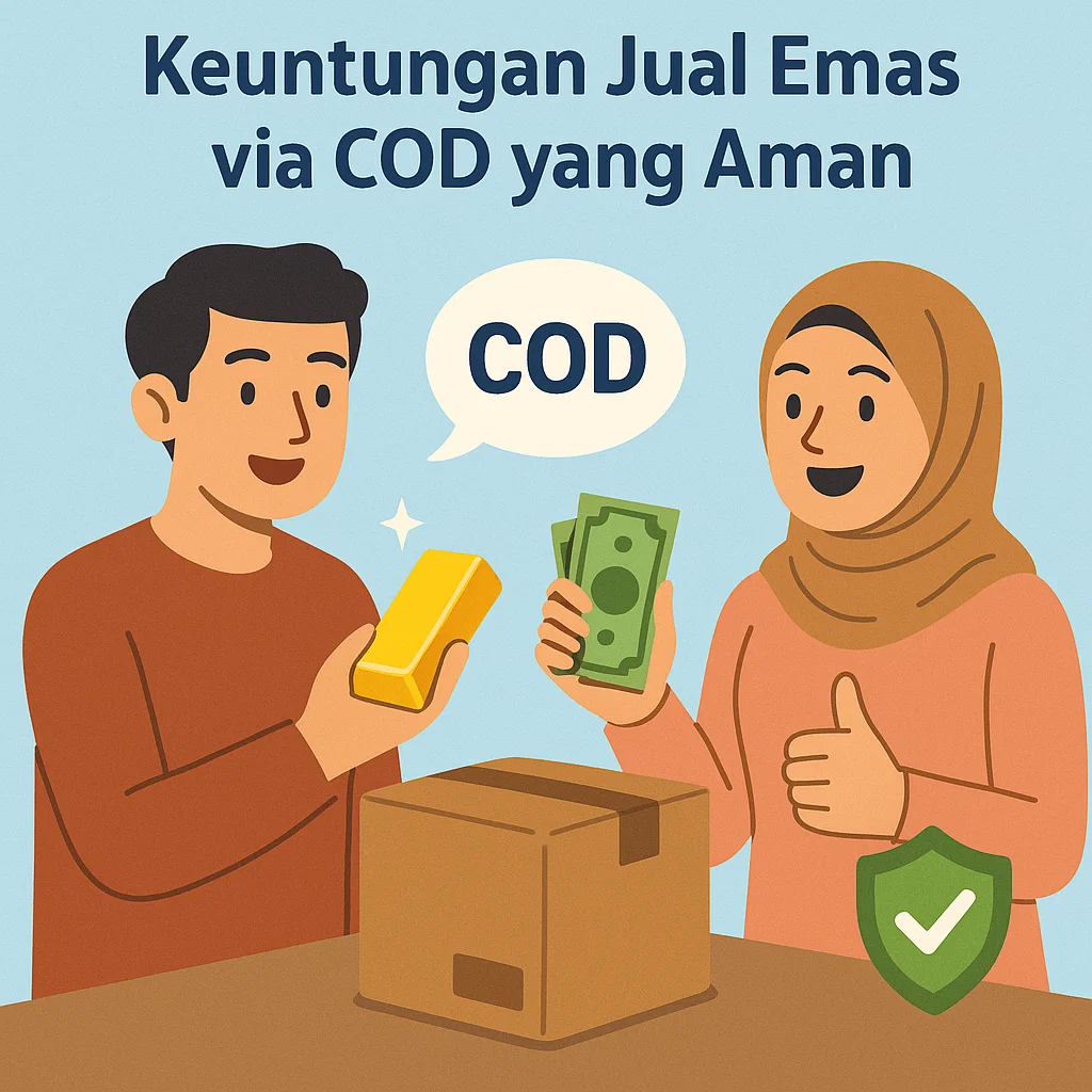 Ilustrasi konsultasi jual emas tanpa surat bersama tim Sentral Emas